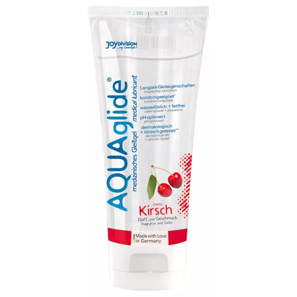 AQUAglide - vandens pagrindo lubrikantas - vyšnių - 100 ml