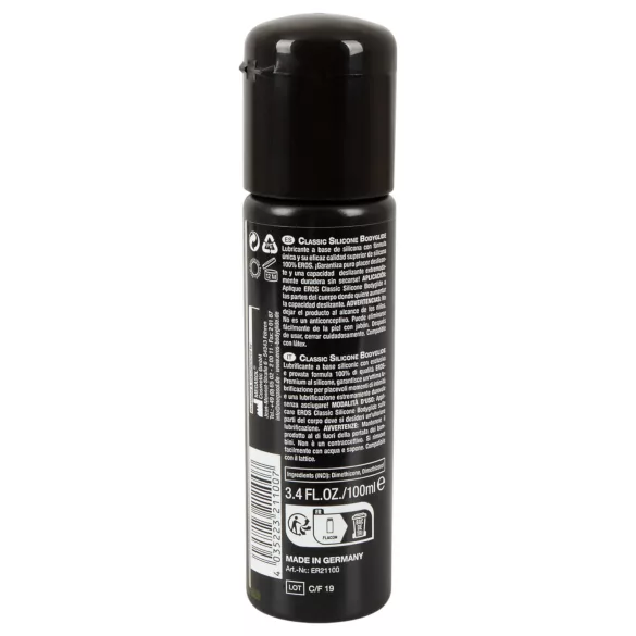 EROS - lubrikantas ir masažo gelis - silikoninis - 100 ml