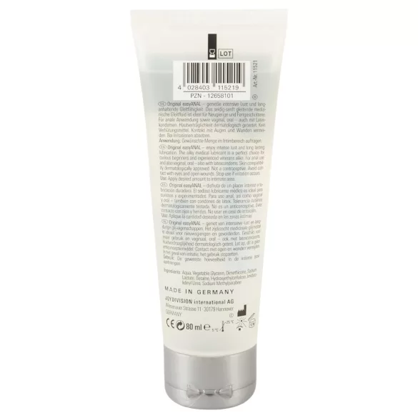 easyANAL - analinis priežiūros ir lubrikanto rinkinys (2 vnt.)