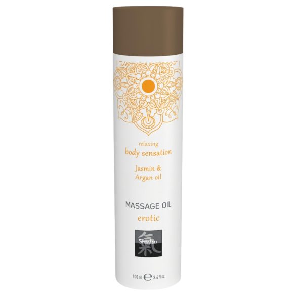 Shiatsu Erotinis - masažo aliejus - jazminų ir argano aliejus (100 ml)