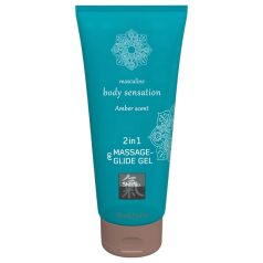 Shiatsu - masažo lubrikantas - gintaro kvapo - 200ml