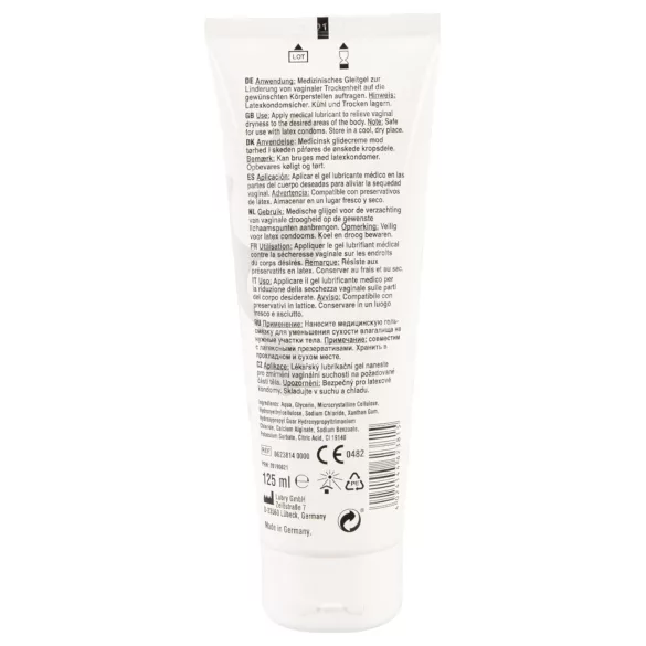Dirbtinės spermos lubrikantas (125 ml)
