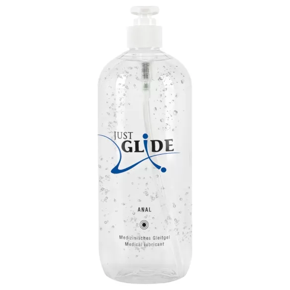 Just Glide - analinis lubrikantas - vandens pagrindo - 1000 ml
