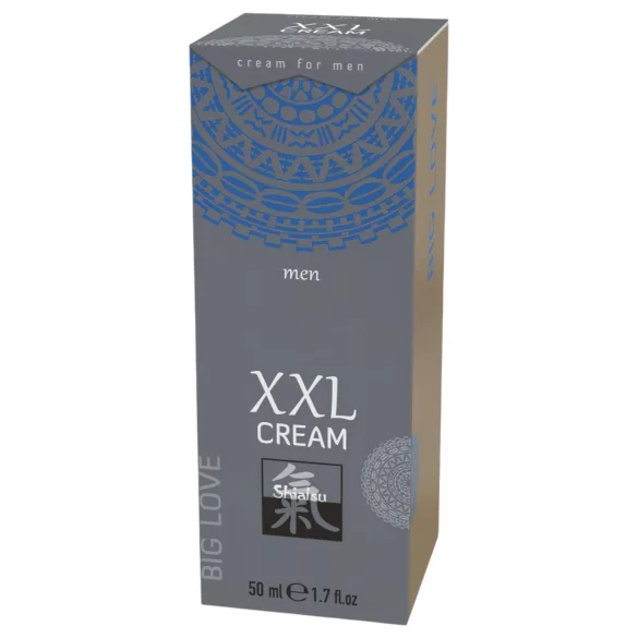 HOT Shiatsu XXL - intymus kremas vyrams - šildantis, stimuliuojantis - 50ml