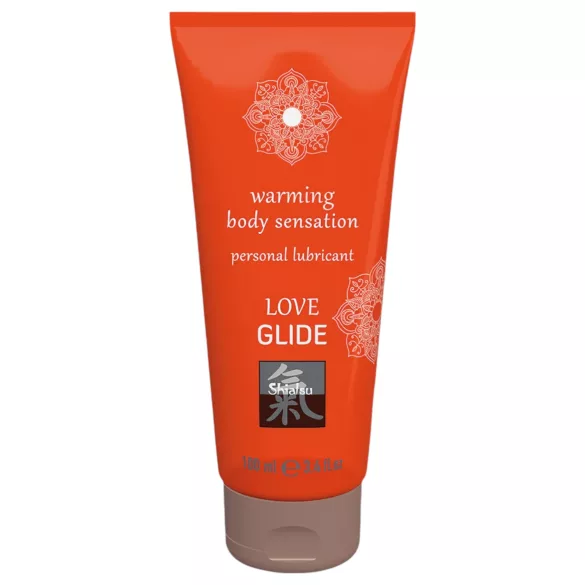 HOT Shiatsu Love Warming - vandens pagrindo šildantis lubrikantas - 100ml