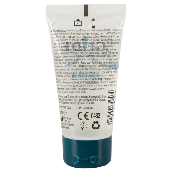 Just Glide Premium Original - vandens pagrindo lubrikantas - veganiškas - 50ml
