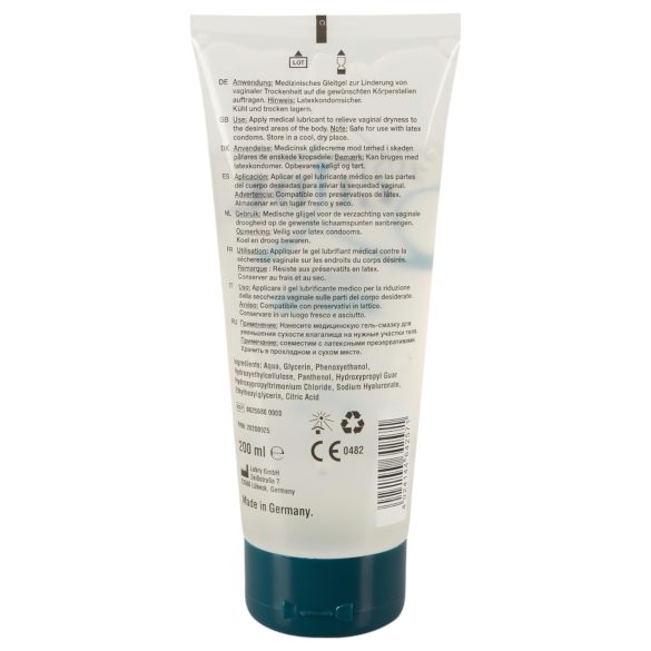 Just Glide Premium Original - vandens pagrindo lubrikantas - veganiškas - 200 ml