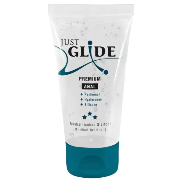 Just Glide Premium Anal - analinis lubrikantas - maitinamasis - 50ml