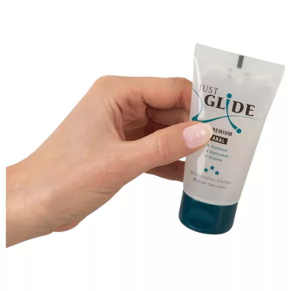 Just Glide Premium Anal - analinis lubrikantas - maitinamasis - 50ml