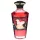 Shunga - šildantis masažo aliejus - šampanas ir braškės - 100 ml