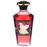 Shunga - šildantis masažo aliejus - šampanas ir braškės - 100 ml