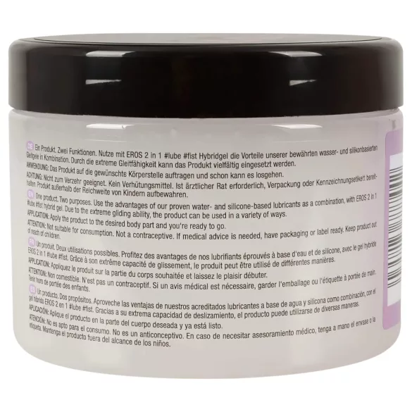 EROS - lubrikantas ir fisting gelis - hibridinis - 500 ml