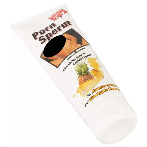 Dirbtinė sperma - lubrikantas ananasų - 250ml