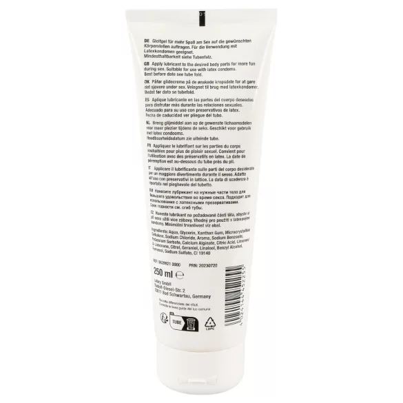 Dirbtinė sperma - lubrikantas ananasų - 250ml