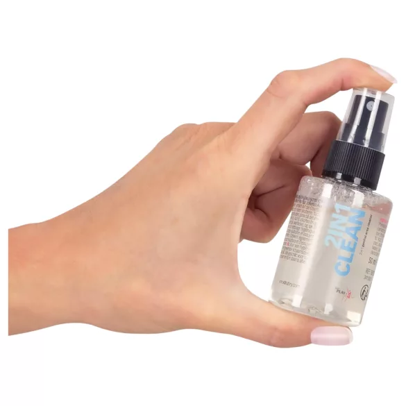 Just Play 2in1 Švarus - intymių vietų ir produktų purškalas (50ml)