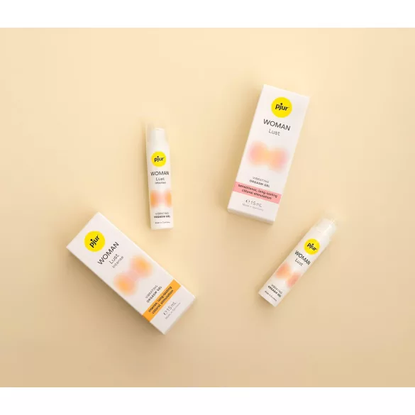 pjur Woman Lust Intense - klitorio stimuliuojantis gelis - 15ml