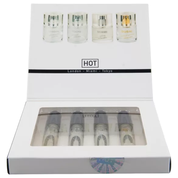 HOT - Feromonų kvepalų rinkinys moterims - 4x5ml