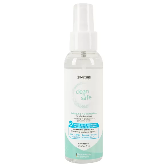 JoyDivision Clean Safe - dezinfekcinis ir valomasis purškiklis - 100 ml