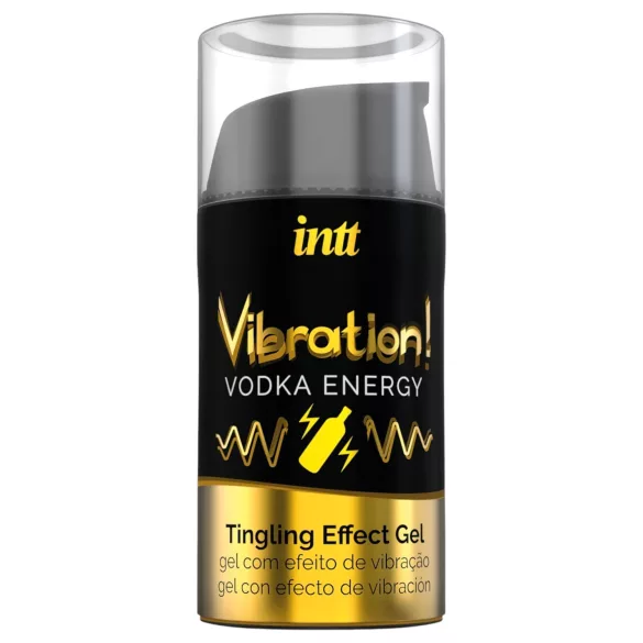 Intt Vibration! - skystas vibratorius - Vodka Energy lubrikantas 15ml
