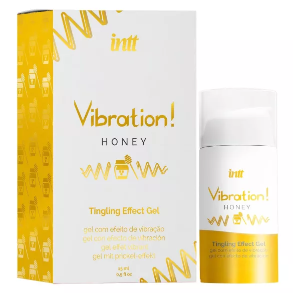 Intt Vibration! - skystas vibratorius - medaus skonio - 15 ml