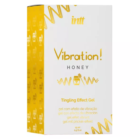 Intt Vibration! - skystas vibratorius - medaus skonio - 15 ml
