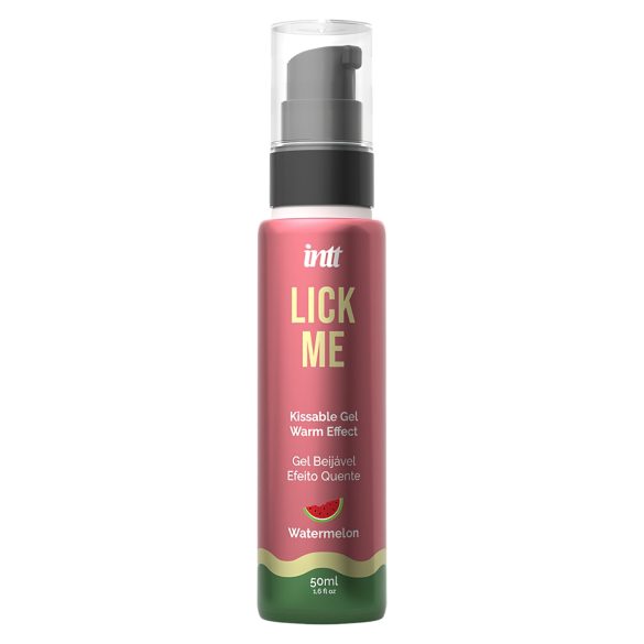 Intt Lick Me: šiltas lubrikantas - arbūzas (50ml)