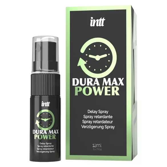 Intt Dura Max Power - ejakuliacijos atidėjimo purškalas - 12 ml