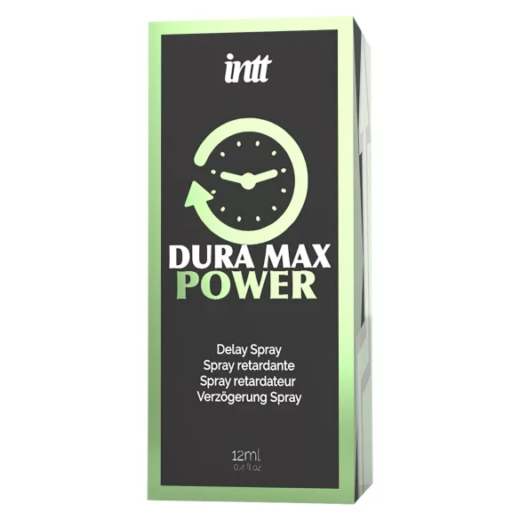 Intt Dura Max Power - ejakuliacijos atidėjimo purškalas - 12 ml