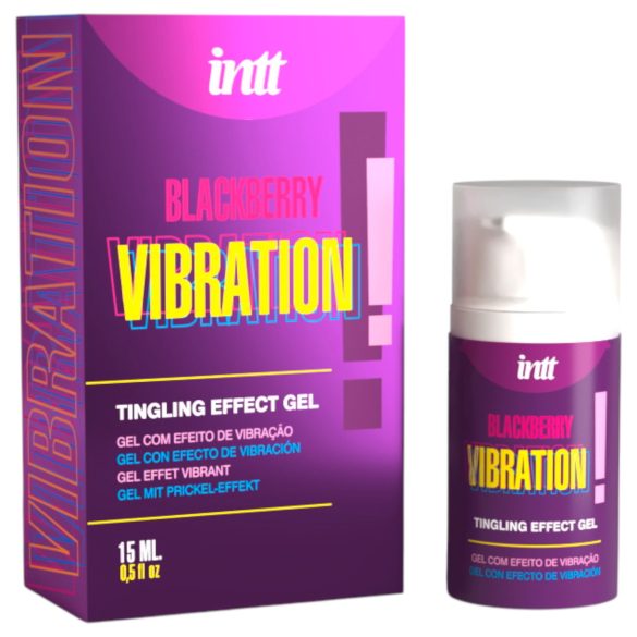Intt Vibracija! - skystasis vibratorius - gervuogė (15 ml)