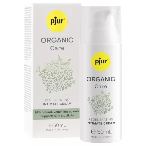 Pjur Organic Care - intymus kremas - atstatomasis - 50ml
