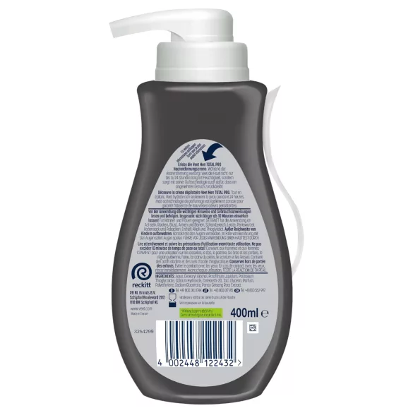 Veet - depiliacinis kremas vyrams - 400 ml
