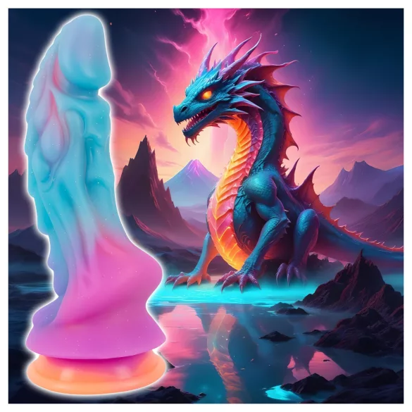 Beasty Cocks - dildo rinkinys su lubrikantu - silikonas