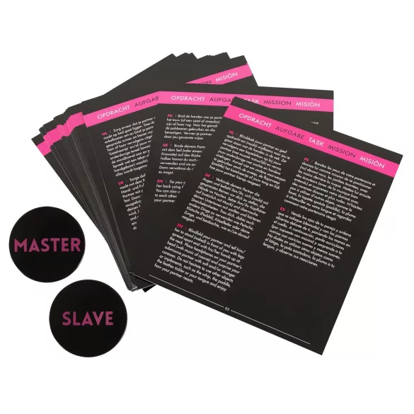 Master & Slave - Bondazo žaidimų rinkinys - rudas/juodas