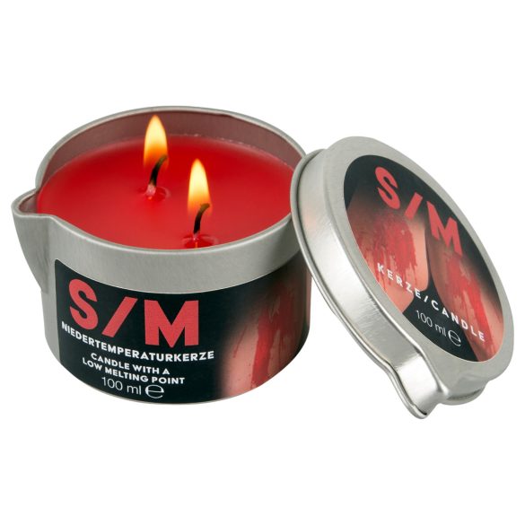 BDSM - masažo žvakė kūnui - parafinas 100 ml