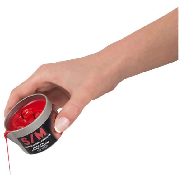 BDSM - masažo žvakė kūnui - parafinas 100 ml