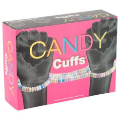 Candy Cuffs - valgomi antrankiai - spalvoti saldainiai 45g