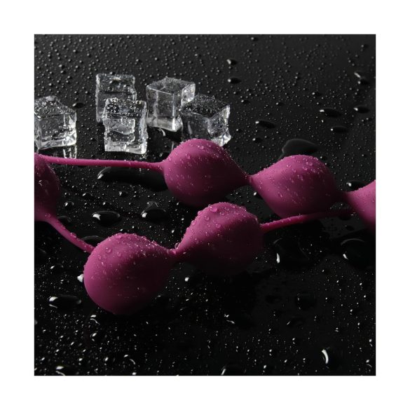 Cotoxo Belle - geišos kamuoliukų rinkinys - 3 vnt - violetinė