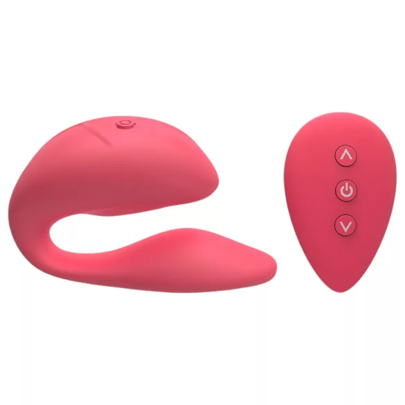 Cotoxo Cupid 2 - poros vibratorius su nuotolinio valdymo pultu - raudonas