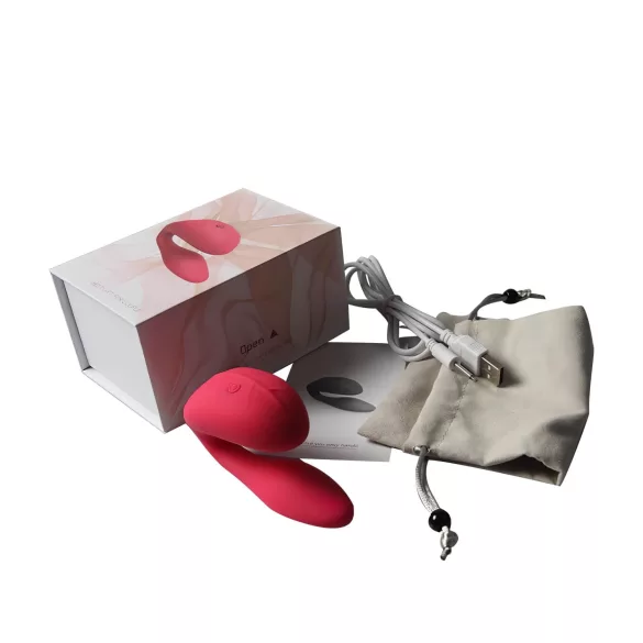 Cotoxo Cupid 2 - poros vibratorius su nuotolinio valdymo pultu - raudonas