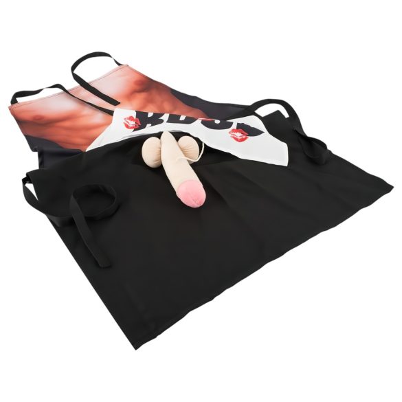 CHEFCOCK - virtuvinis prijuostė vyrams - juokingas dizainas