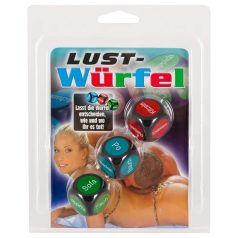 Vokiečių kalbos sekso kauliukai (3 vnt.)