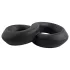 Pulselock Taur - dvigubas varpos ir sėklidžių žiedas (juodas) - 20 mm
