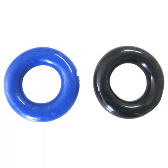 Pulselock Cirkl - TPE varpos žiedų rinkinys, 3 vnt. (juodas)