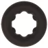 Pulselock Cocktura - taškuotas silikoninis penio žiedas (juodas) - 27 mm