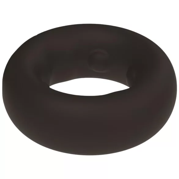 Pulselock Cocktura - taškuotas silikoninis penio žiedas (juodas) - 27 mm