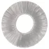 Pulselock Cocktura - rievėtas TPE varpos žiedas (skaidrus) - 19 mm