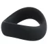 Pulselock Cocktura - susuktas silikoninis sėklidžių žiedas (juodas) - 5 cm