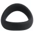 Pulselock Cocktura - susuktas silikoninis sėklidžių žiedas (juodas) - 5 cm