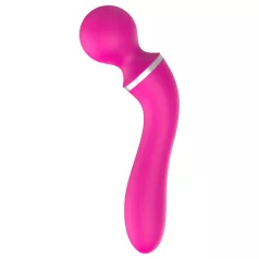   Lonely 2in1 - G taško vibratorius ir masažuoklis - 3 antgaliai - rožinis