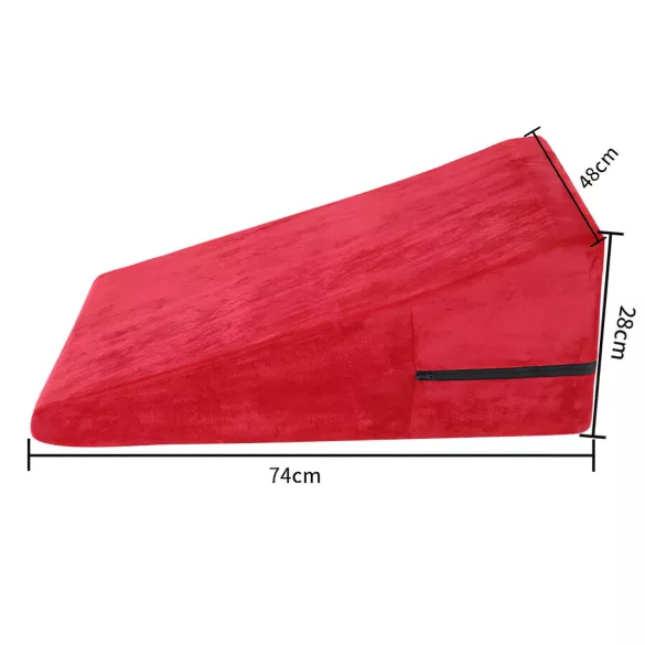 Desirel Magic Pillow - sekso pagalvė-pleištas - didelė (raudona)